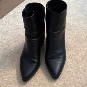 Madden Girl Black Ankle Booties